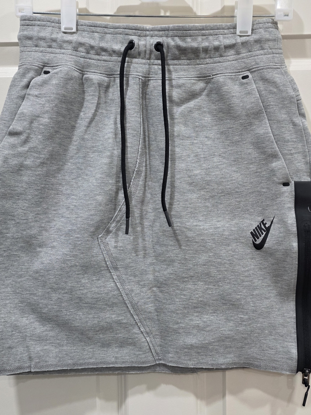 Nike Gray  Skirt with Side Zip